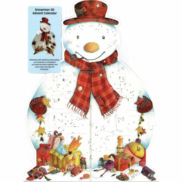 Snowman 3D Advent Calendar