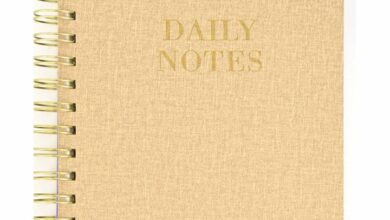 Daily Notes A5 Notebook