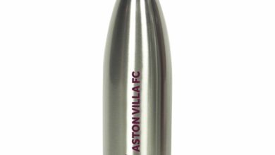 Aston Villa FC Stainless Steel Water Bottle