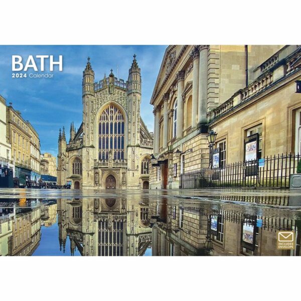 Bath A4 Calendar 2024