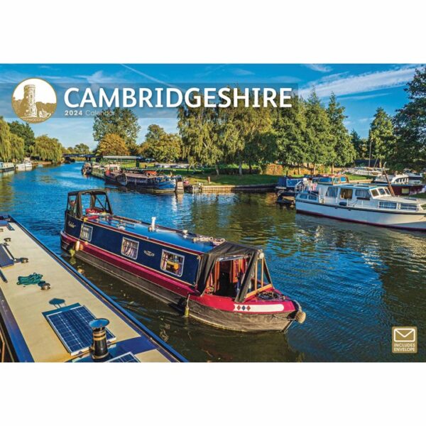Cambridgeshire A4 Calendar 2024