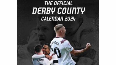 Derby County FC A3 Calendar 2024