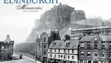Edinburgh Memories A4 Calendar 2024