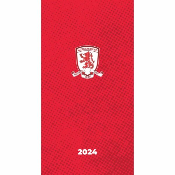 Middlesbrough FC Slim Diary 2024