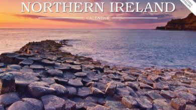 Northern Ireland A5 Calendar 2024