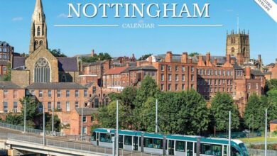 Nottingham A5 Calendar 2024