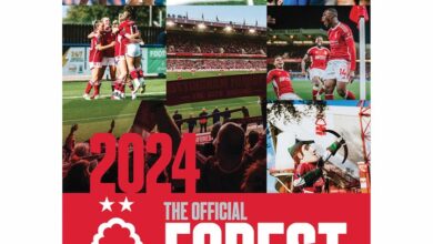 Nottingham Forest FC A3 Calendar 2024
