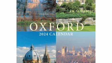 Oxford Colleges A5 Calendar 2024