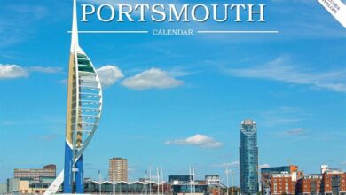 Portsmouth A5 Calendar 2024