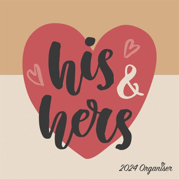 His & Hers Couples Planner 2024