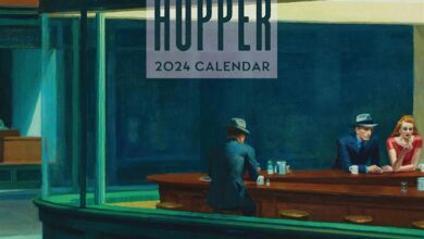 Edward Hopper Mini Calendar 2024
