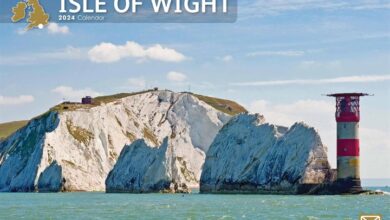 Isle Of Wight A4 Calendar 2024