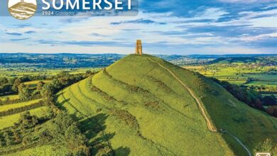 Somerset A4 Calendar 2024