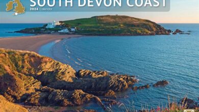 South Devon Coast A4 Calendar 2024