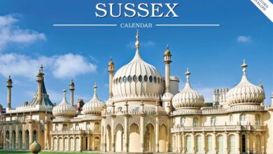 Sussex A5 Calendar 2024