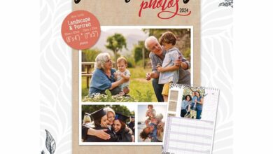 Your Family Photos A3 Family Planner 2024