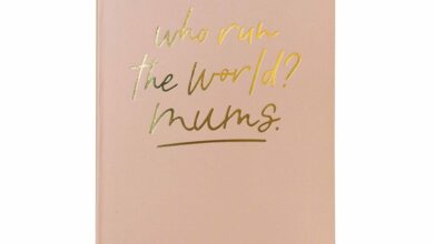 Who Run the World? Mums A5 Notebook by Alice Scott