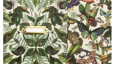 Archive Butterflies & Botanical A5 Notebook Set