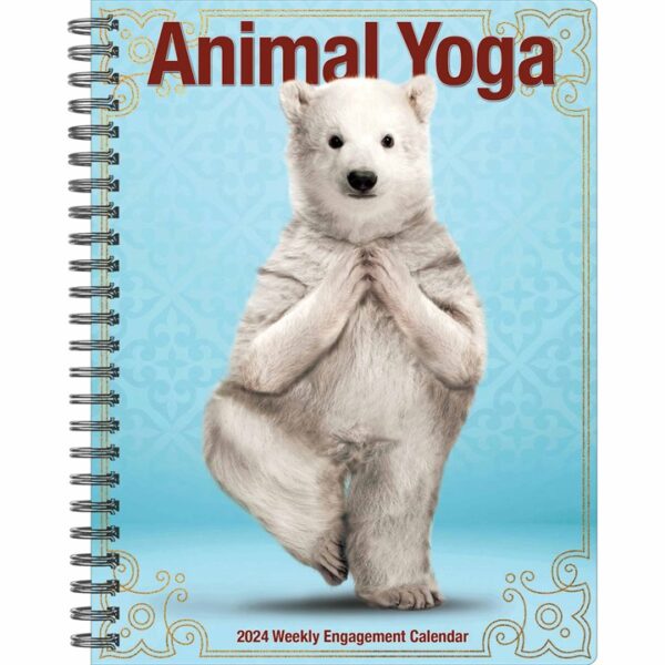 Animal Yoga A5 Diary 2024