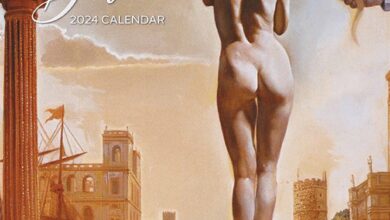 Salvador Dali Mini Calendar 2024