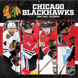 Chicago Blackhawks NHL Calendar 2024